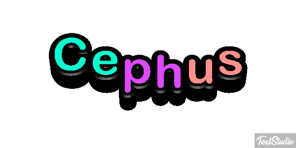 Cephus Text effect
