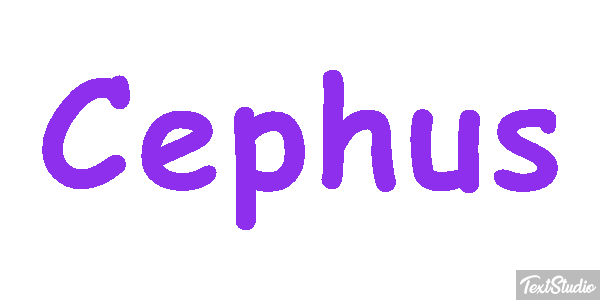 Cephus Text effect