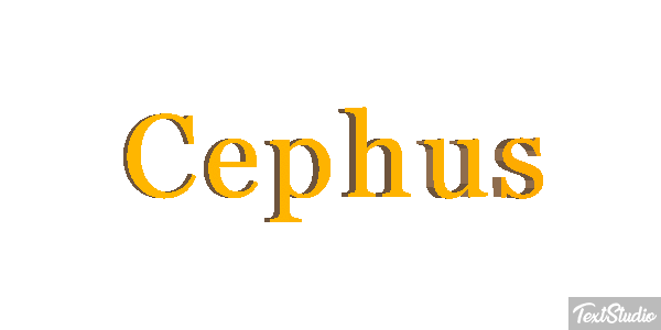 Cephus Text effect
