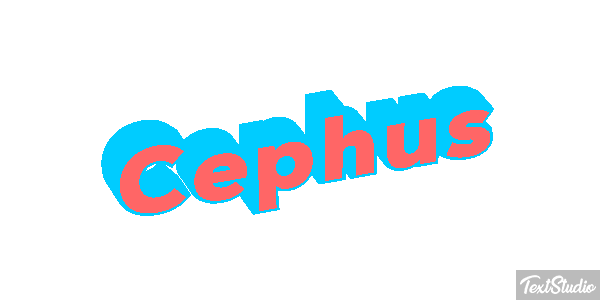 Cephus Text effect
