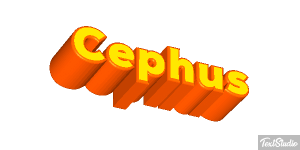 Cephus Text effect