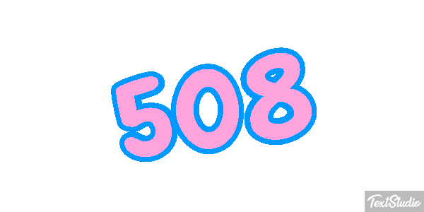508 Текстовый эффект