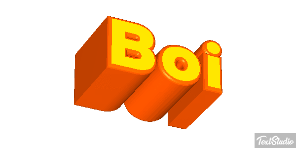 Boi Efekt tekstowy