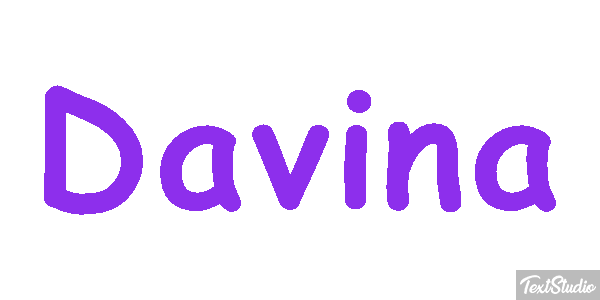 Davina Efekt tekstowy