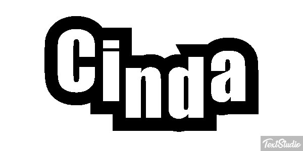 Cinda Text effect