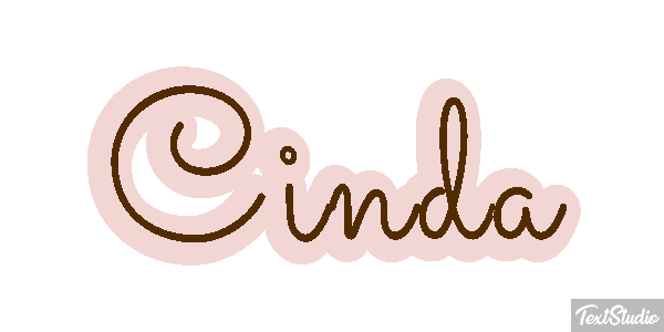 Cinda Text effect
