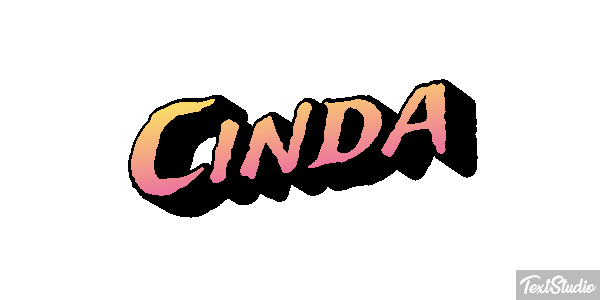 Cinda Text effect