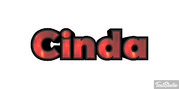 Cinda Text effect
