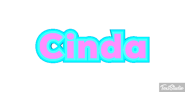 Cinda Text effect
