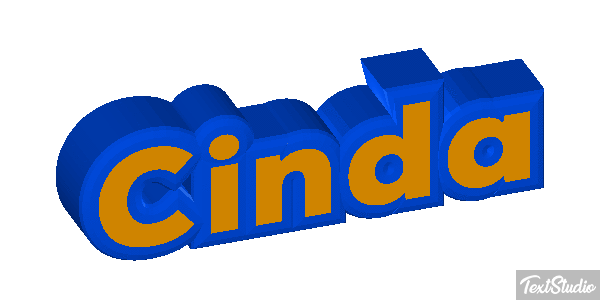 Cinda Text effect