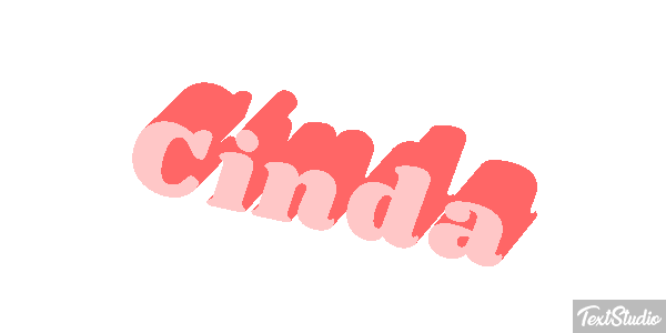 Cinda Text effect