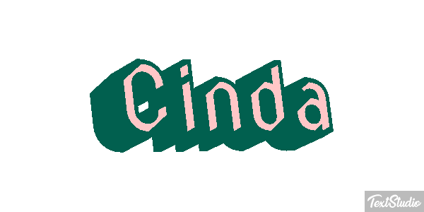 Cinda Text effect