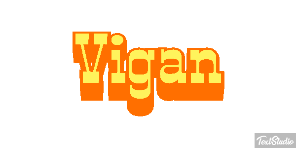 Vigan Efecto de texto