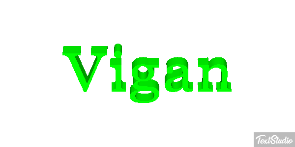 Vigan Efecto de texto