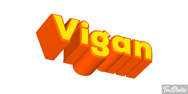 Vigan Efecto de texto