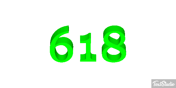 618 Efekt tekstowy