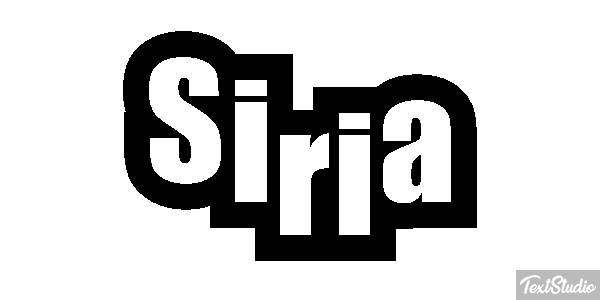 Siria Efekt tekstowy