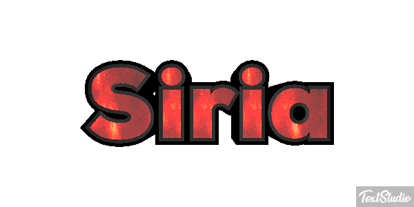 Siria Efekt tekstowy
