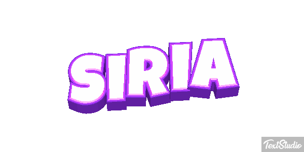 Siria Efekt tekstowy