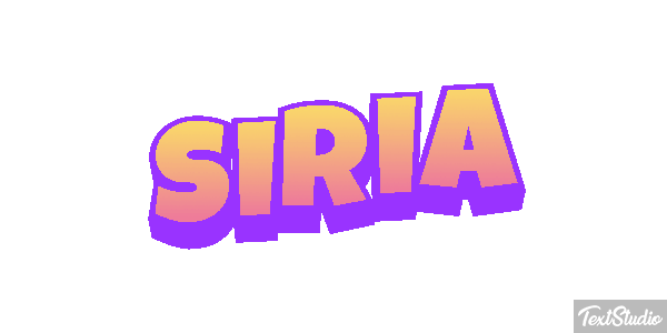 Siria Efekt tekstowy