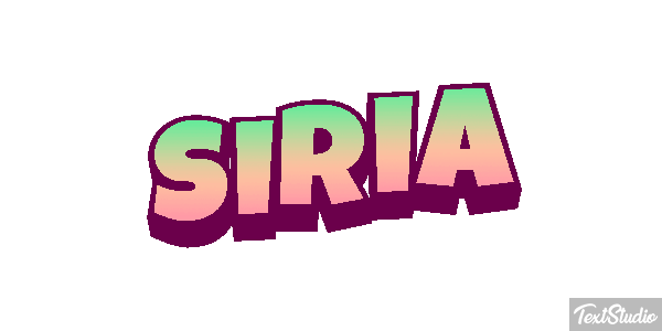 Siria Efekt tekstowy