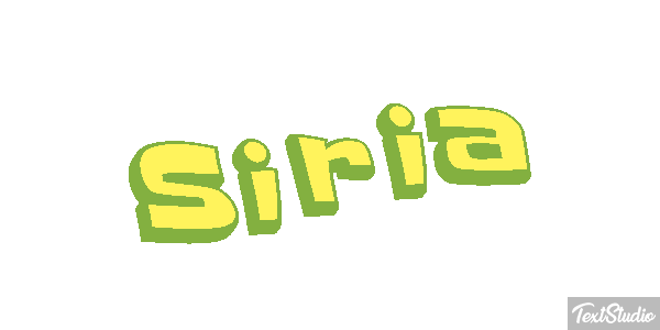 Siria Efekt tekstowy