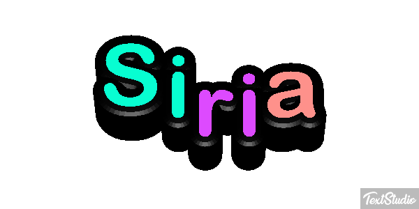 Siria Efekt tekstowy