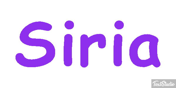 Siria Efekt tekstowy