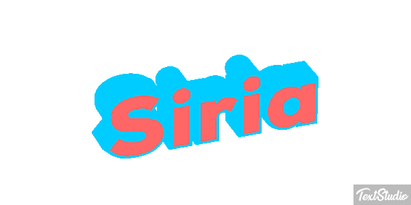 Siria Efekt tekstowy