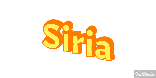 Siria Efekt tekstowy