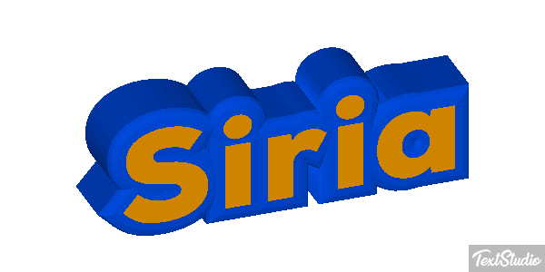 Siria Efekt tekstowy