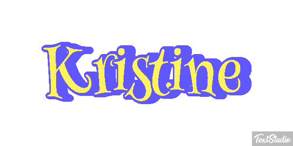 Kristine Text effect