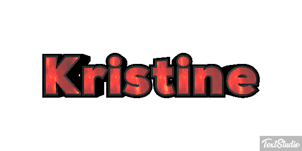 Kristine Text effect