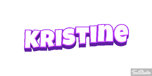 Kristine Text effect