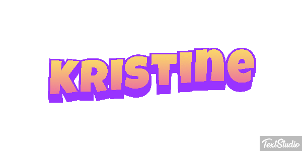 Kristine Text effect