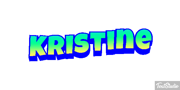 Kristine Text effect