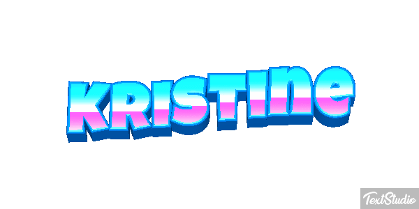 Kristine Text effect