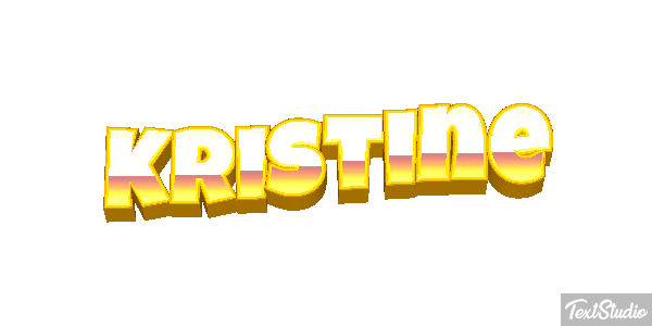 Kristine Text effect