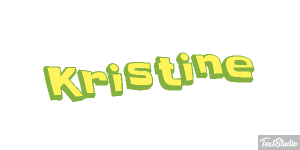 Kristine Text effect