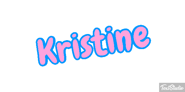 Kristine Text effect