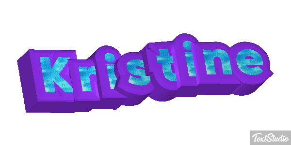 Kristine Text effect
