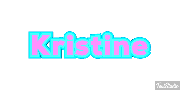 Kristine Text effect