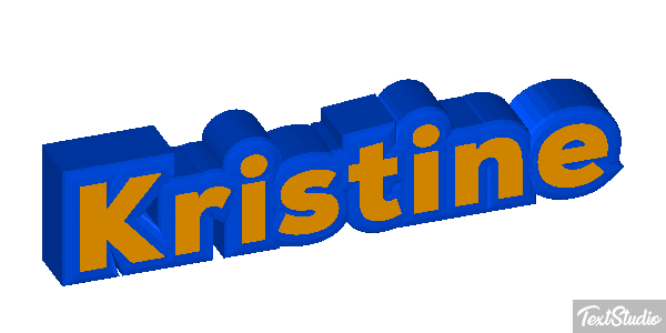 Kristine Text effect