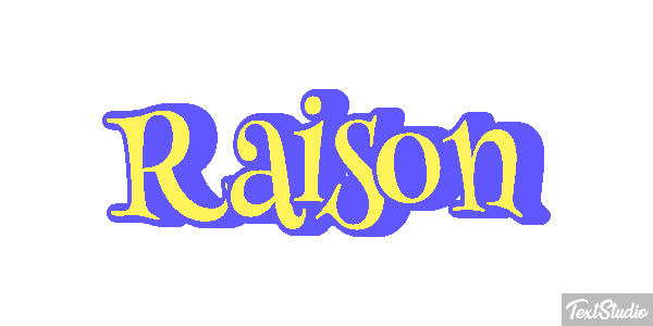 Raison Effet de texte