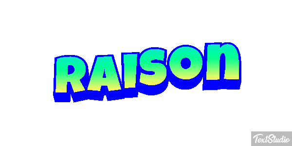 Raison Effet de texte