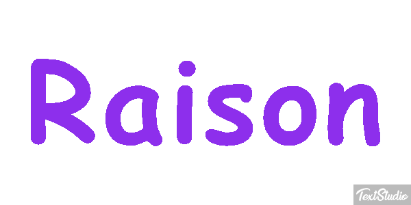 Raison Effet de texte