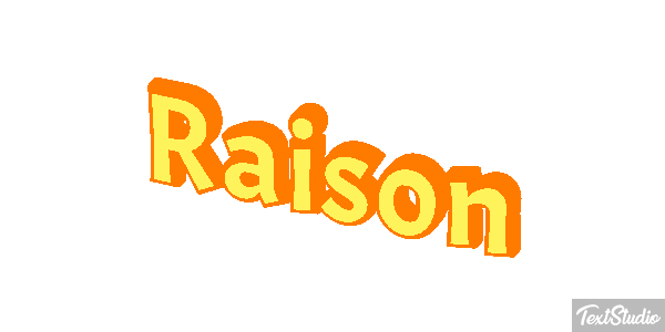 Raison Effet de texte