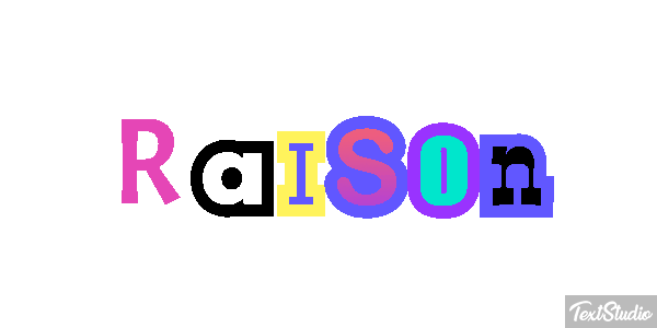 Raison Effet de texte