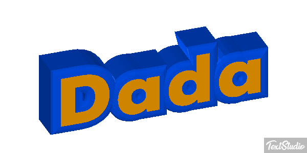 Dada Effetto testo