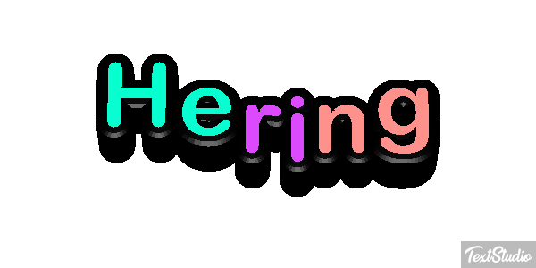 Hering Efecto de texto